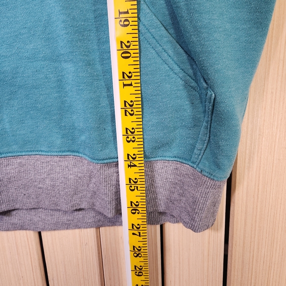 Oakley Hoodie Teal and Gray Size M - Picture 9 of 11